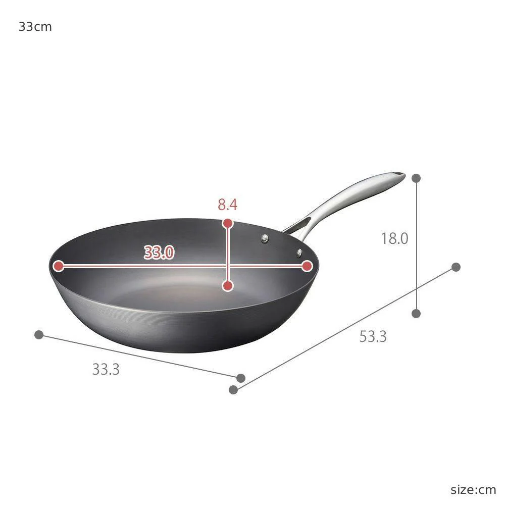 Vita Craft Super Iron Flat-Bottomed Wok With Handle - Image 10