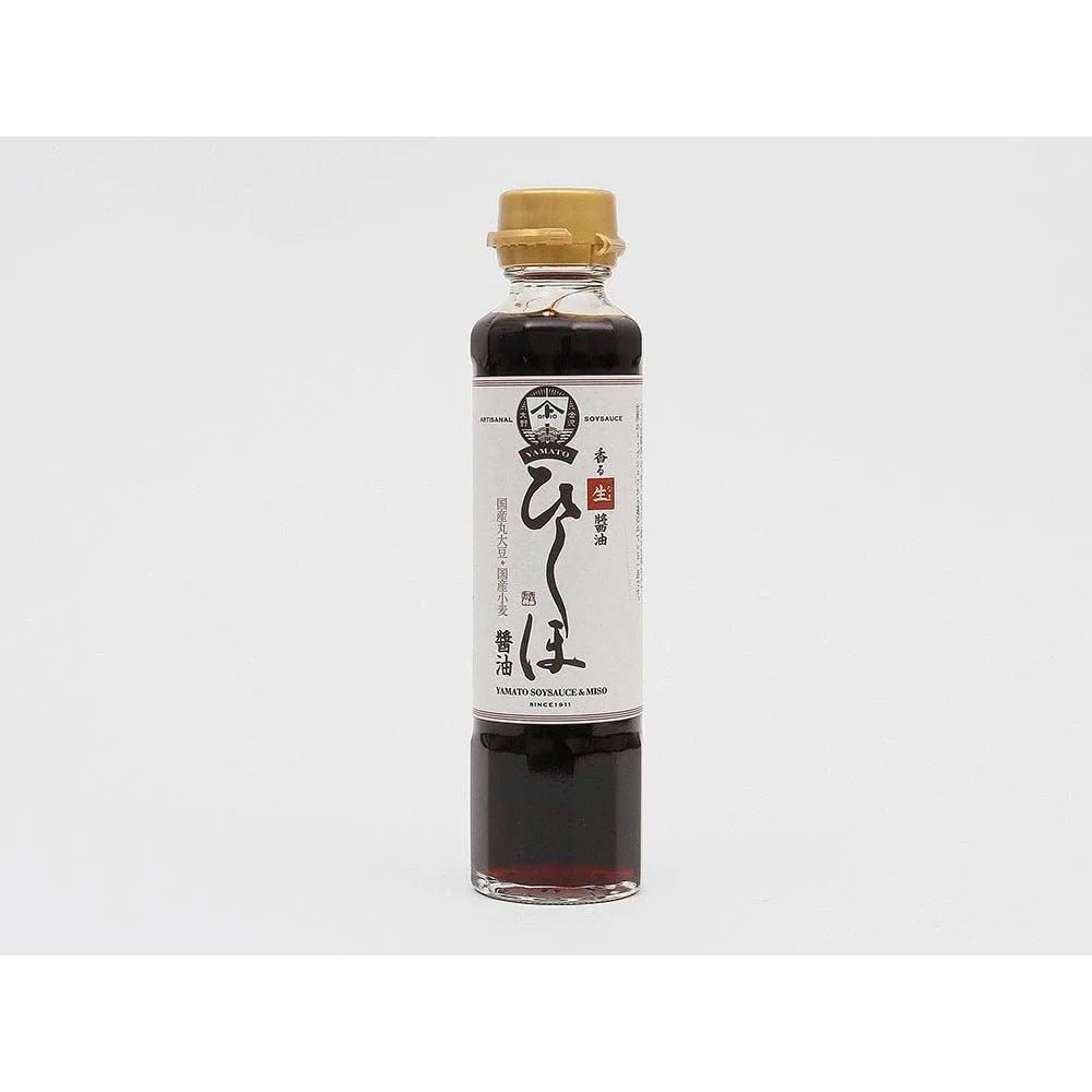 Yamato Hishio Shoyu Japanese Raw Soy Sauce 180ml